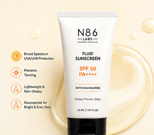 N86 Fluid Sunscreen