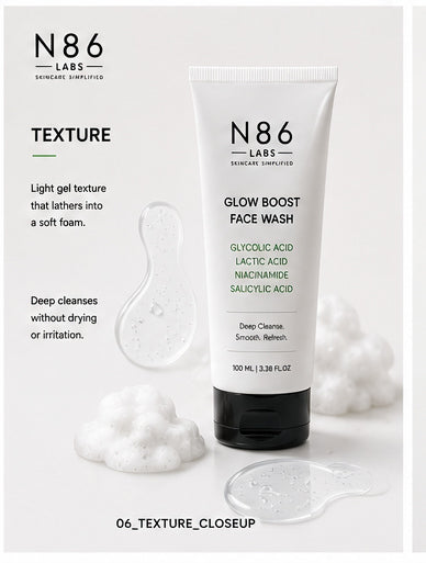 N86 LABS Glow Face Wash