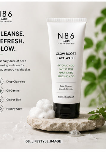 N86 LABS Glow Face Wash